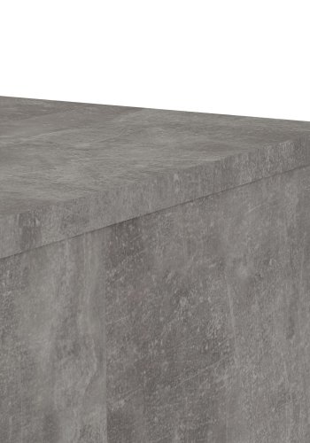 TVILUM Naia Sideboard, m. 2 Türen und 4 Schubladen - graue und weiße Folie (120,8x50)