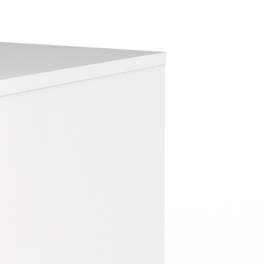 TVILUM Naia Kommode - weiß Hochglanz, m. 3 Schubladen 