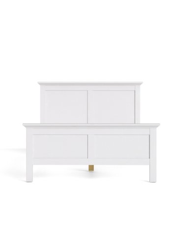 TVILUM Paris Bettgestell - weißes Holz (140x200)