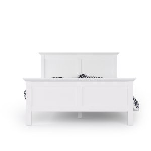 TVILUM paris sängram - vitt trä, 140x200