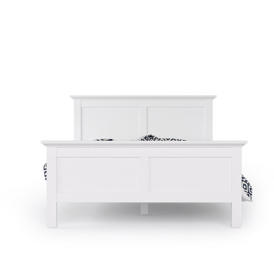 
TVILUM Paris sengeramme - hvidt træ
