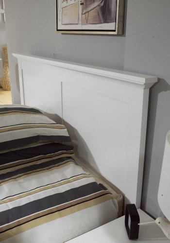 
TVILUM Paris sengeramme - hvidt træ
