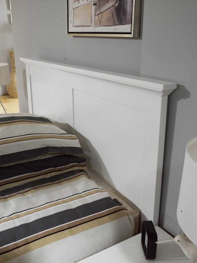 
TVILUM Paris sengeramme - hvidt træ
