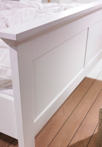 
TVILUM Paris sengeramme - hvidt træ
