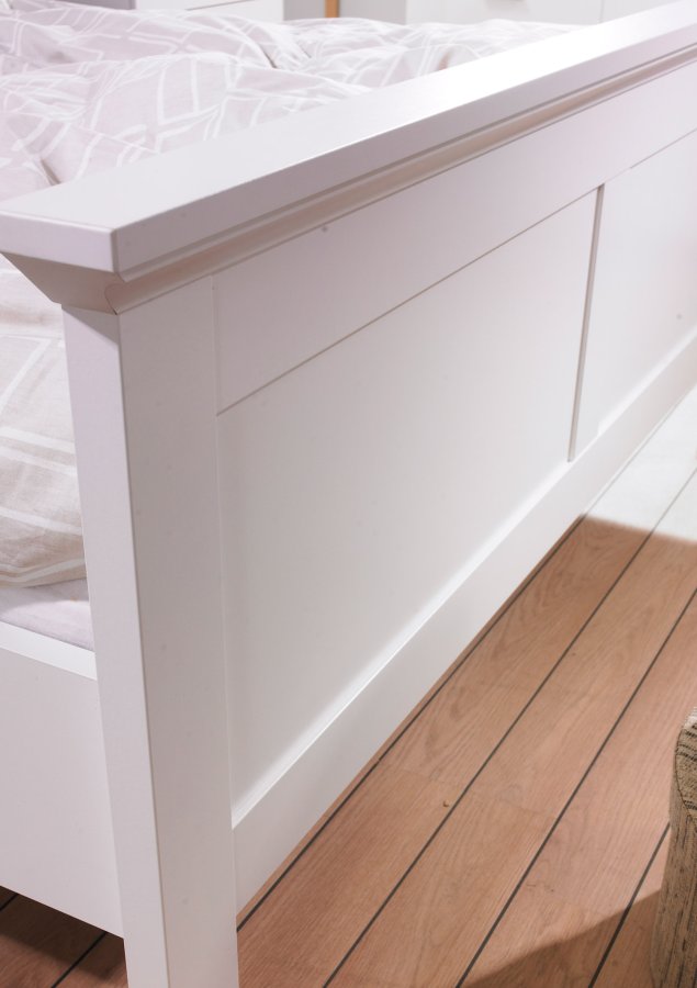 
TVILUM Paris sengeramme - hvidt træ
