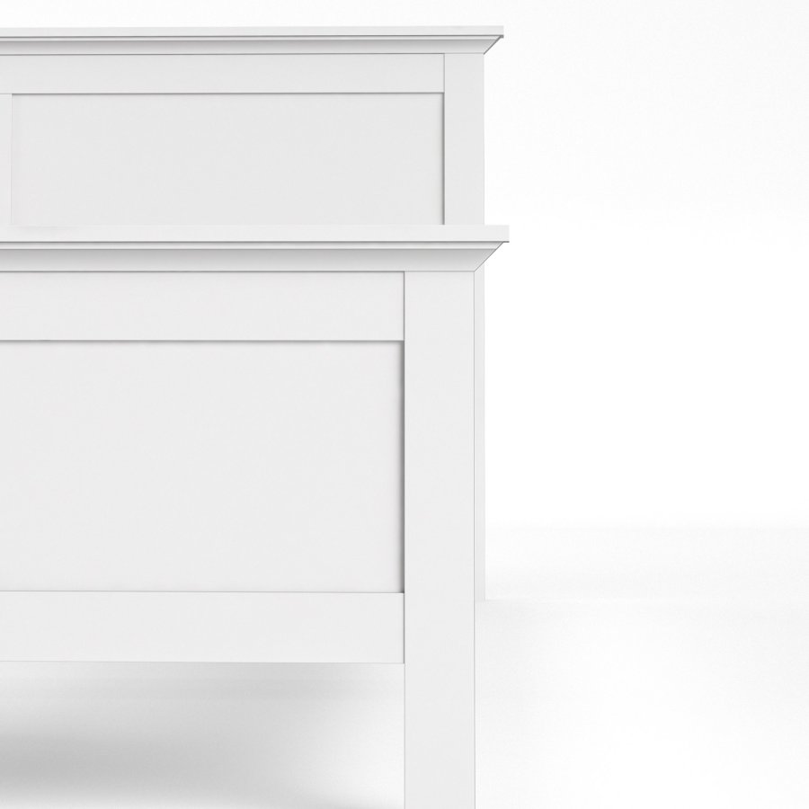 
TVILUM Paris sengeramme - hvidt træ
