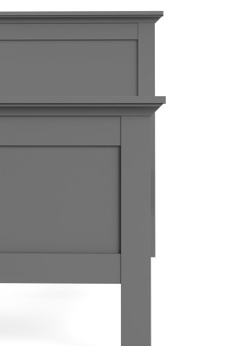 TVILUM Paris Bettgestell – Mattgrau (180x200)