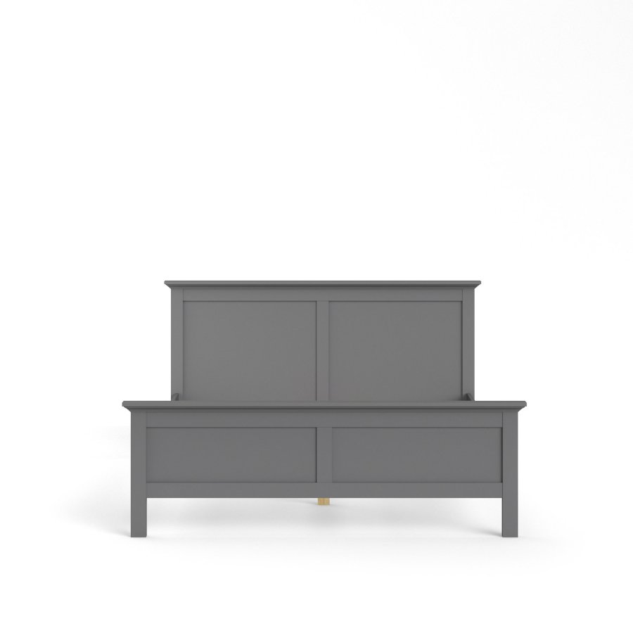 TVILUM Paris Bettgestell – Mattgrau (180x200)