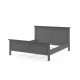 TVILUM Paris Bettgestell – Mattgrau (180x200)