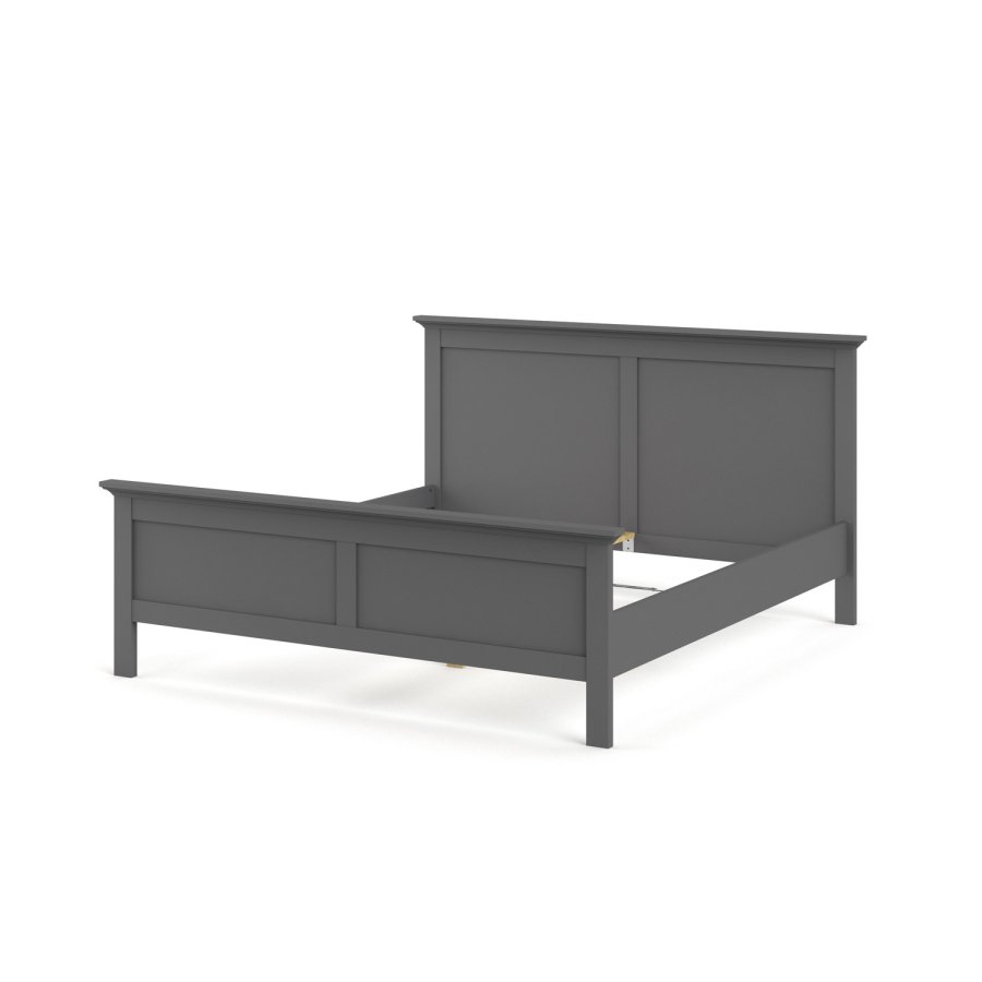 TVILUM Paris Bettgestell – Mattgrau (180x200)