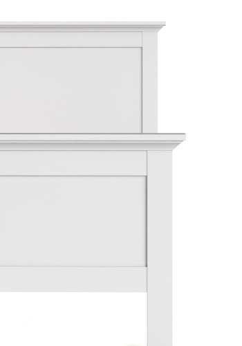 TVILUM Paris Bettgestell - weißes Holz (160x200) 