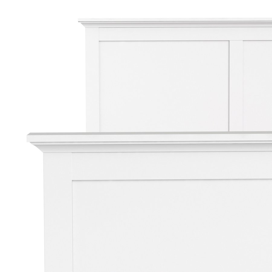 TVILUM Paris Bettgestell - weißes Holz (160x200) 