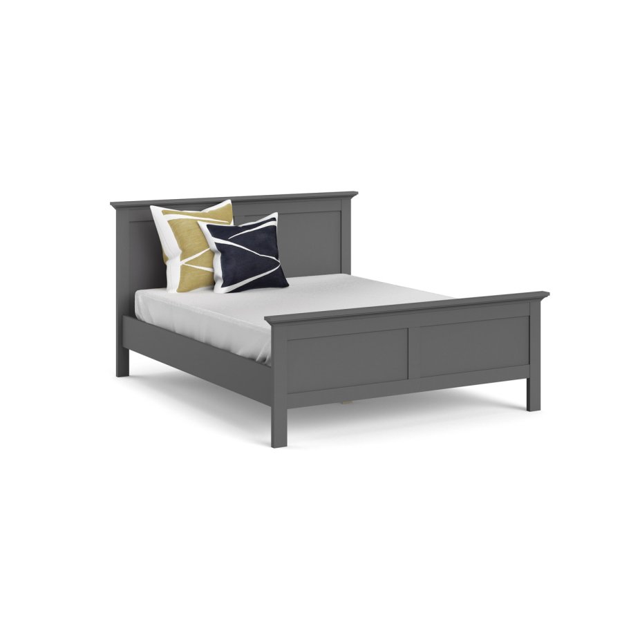 TVILUM Paris Bettrahmen - mattgraues Holz (160x200)