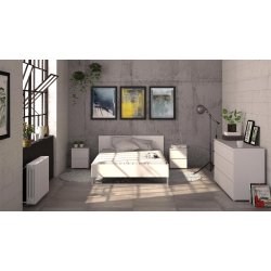 Nova  Kommode - Hvid Komposittr, (84x50)