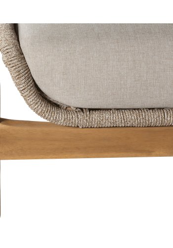 HOUSE NORDIC Terracina solseng - Solseng, akasie, beige, inkl. puter