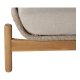 HOUSE NORDIC Terracina solseng - Solseng, akasie, beige, inkl. puter