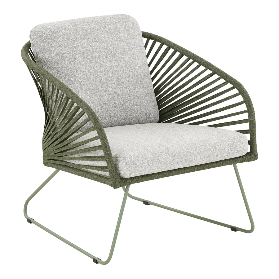 HOUSE NORDIC Novella Loungesett - Loungesett, stl, gr, grnn, inkl. puter