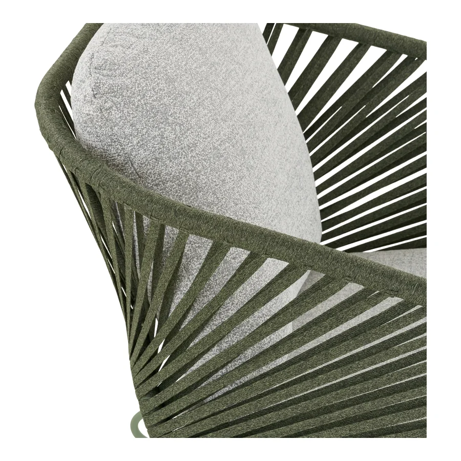 HOUSE NORDIC Novella Loungesett - Loungesett, stl, gr, grnn, inkl. puter