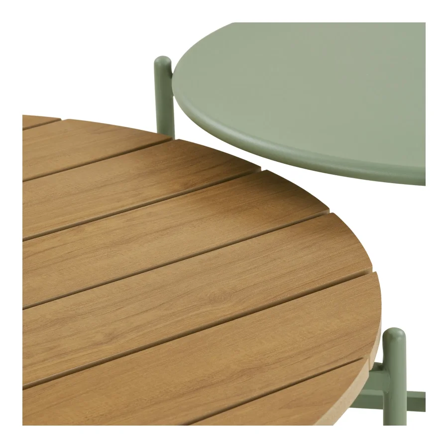 HOUSE NORDIC Novella Loungesett - Loungesett, stl, gr, grnn, inkl. puter