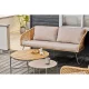 HOUSE NORDIC Novella Loungesett - Loungesett, stl, beige, sand, inkl. puter