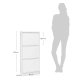 KAVE HOME Skohylle Ode 50 x 103 cm 3 drer hvit