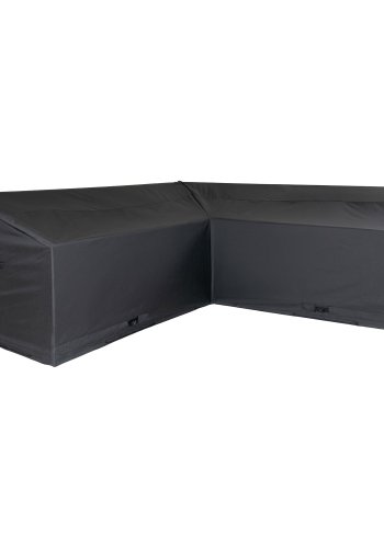 HOUSE NORDIC Luksustrekk for hyre/venstrevendt hjrnesett, 210g/m2 600D polyester PU behandlet, vannavsttende, svart