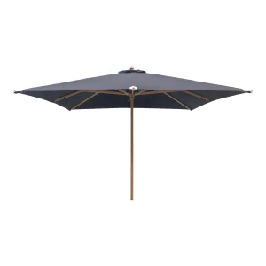 HOUSE NORDICParasol, trstok, sort, 300x300 cm