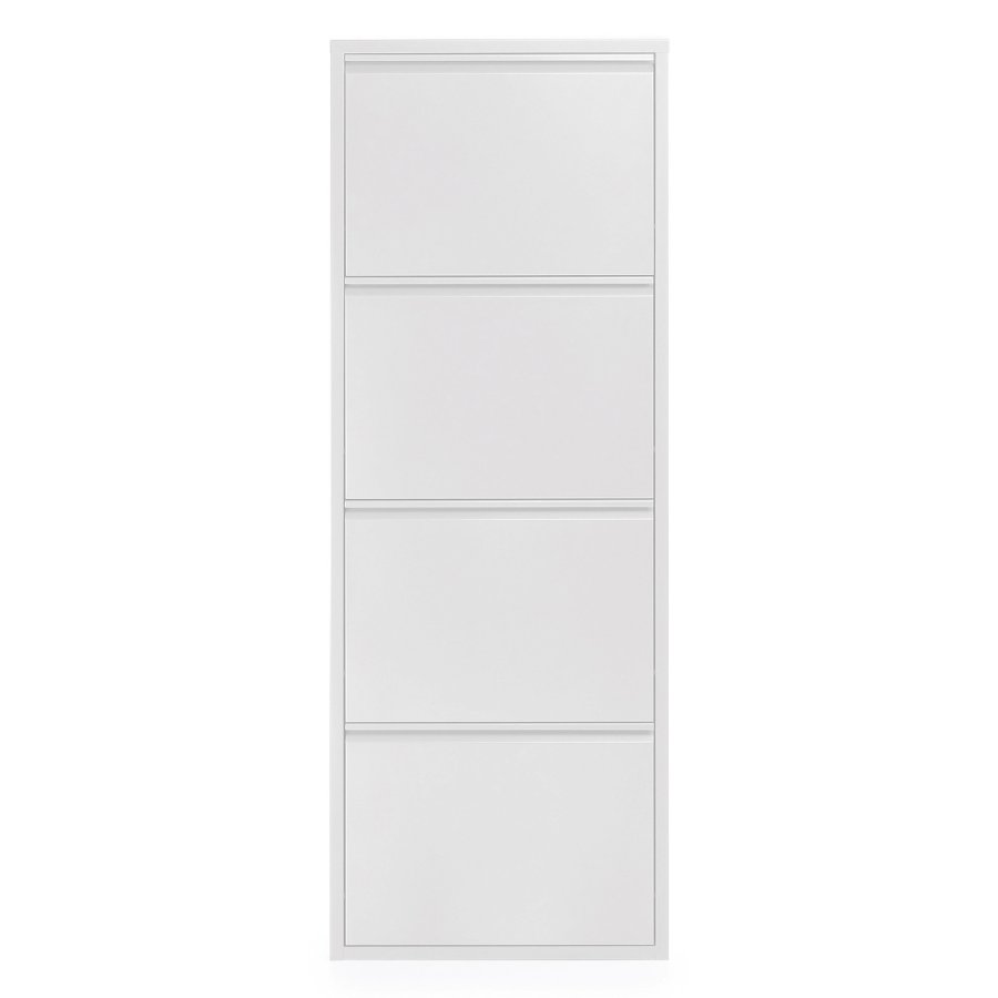 KAVE HOME Skohylle Ode 50 x 136 cm 4 drer hvit