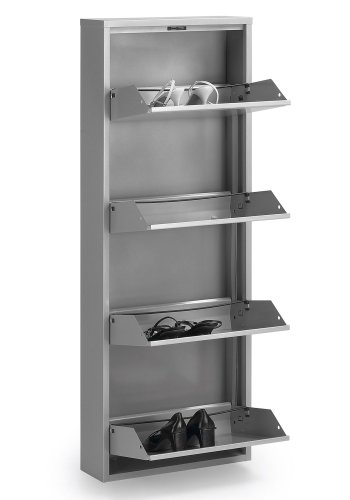 KAVE HOME Skohylle Ode 50 x 136 cm 4 drer hvit