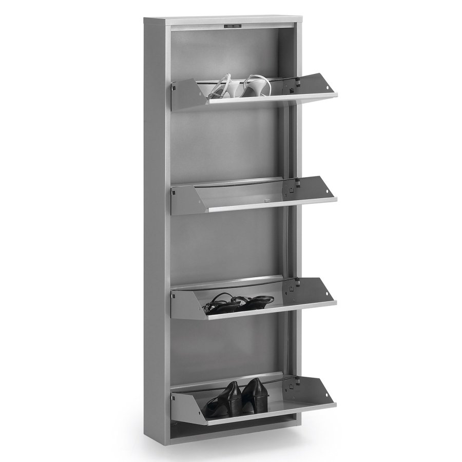 KAVE HOME Skohylle Ode 50 x 136 cm 4 drer hvit