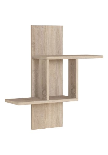 NORDVRK Mill vegghylle - naturlig melamin