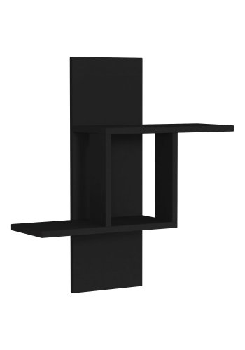 NORDVRK Mill vegghylle - antrasittgr melamin