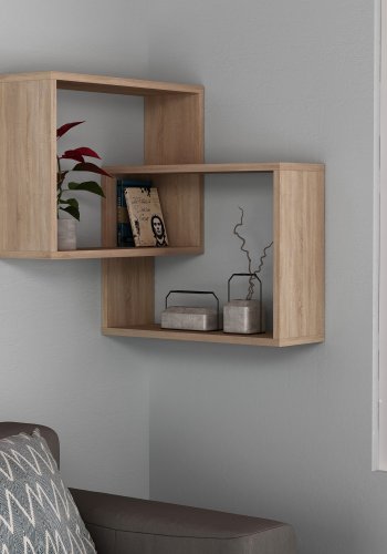 NORDVRK Ringvegghylle, Sonoma eik