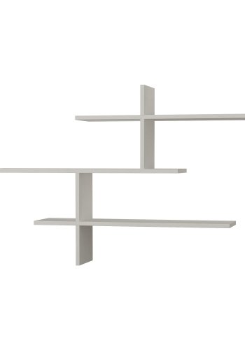 FUNZI LIVING Leo vegghylle - hvit melamin