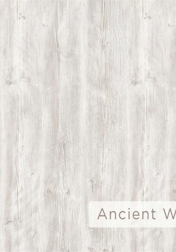 NORDVRK Simpi sidebord, med 1 hylle, rektangulr - antikk hvit melamin (55x20)