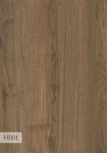 NORDVRK Simpi sidebord, med 1 hylle, rektangulr - brun Hitit melamin (55x20)