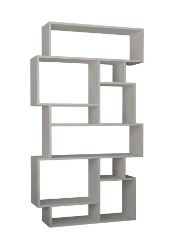 FUNZI LIVING Karmato bokhylle - hvit melamin