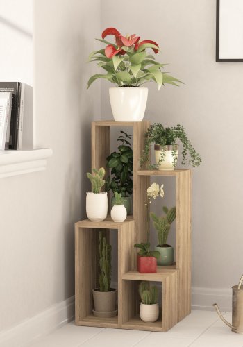 FUNZI LIVING Sule bokhylle - eik melamin