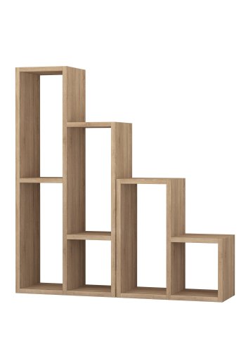 FUNZI LIVING Sule bokhylle - eik melamin