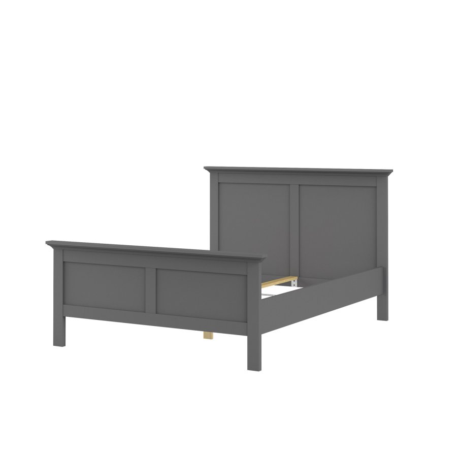TVILUM Paris Bettgestell – Mattgrau (140x190)