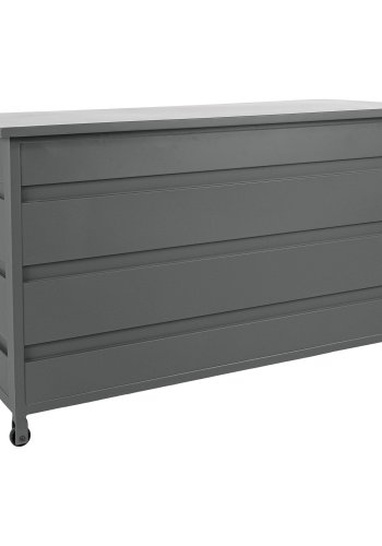 
HOUSE NORDIC Cassis puteboks - aluminium, grå, stor
