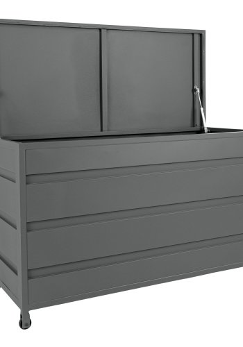 
HOUSE NORDIC Cassis hyndeboks - aluminium, grå, medium, 450 l
