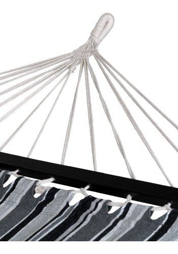 HOUSE NORDIC Hengekye, polyester/bomull, lerk, sort/gr/hvit