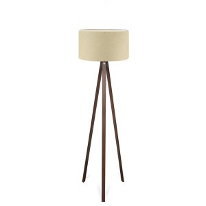 LUMI AYD golvlampa - beige PVC och tr