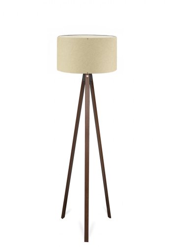 LUMI AYD gulvlampe - beige PVC og tre
