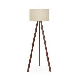 LUMI AYD golvlampa - beige PVC och MDF