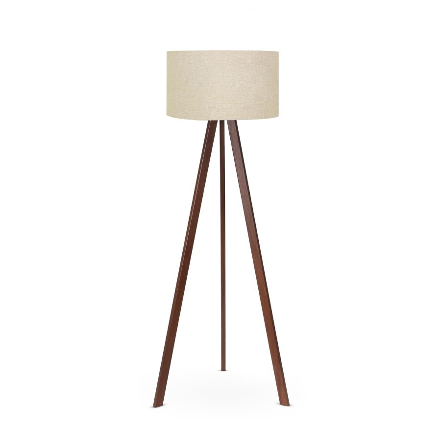 LUMI AYD gulvlampe - beige PVC og MDF