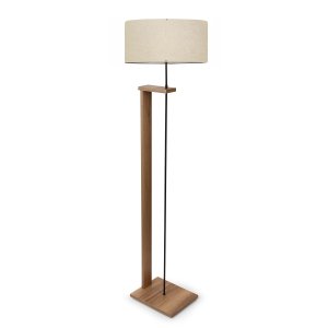 LUMI Digne gulvlampe - beige PVC og MDF