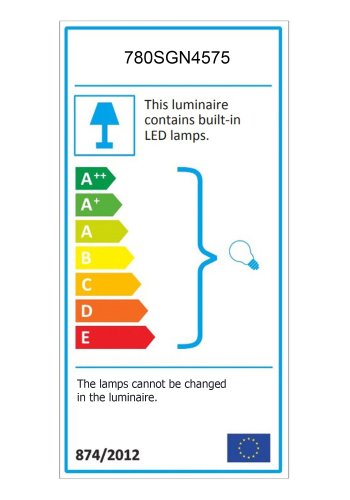 LUMI AYD taklampe, rund - kremstoff (25)