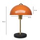 LUMI AYD 3666 bordlampe - oransje metall